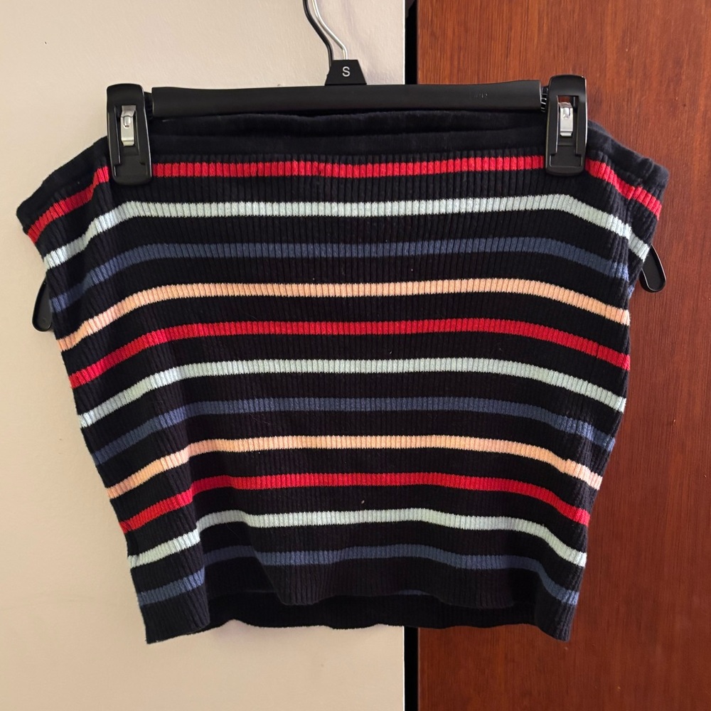 American Eagle striped tube top